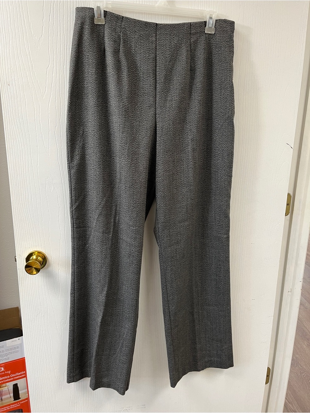 East 5th Gray Wide-Leg Dress Trousers 20 Tall